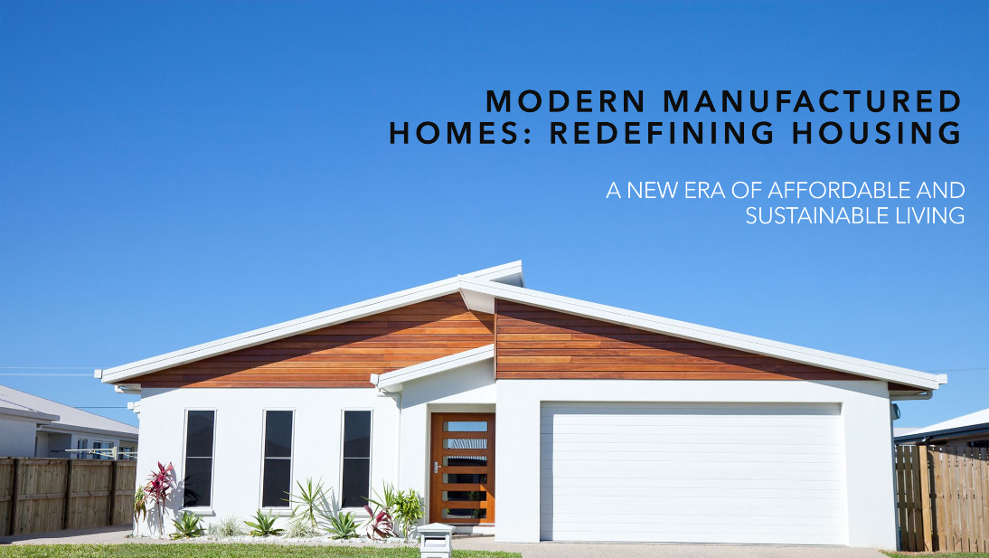 Modern Manufactured Homes