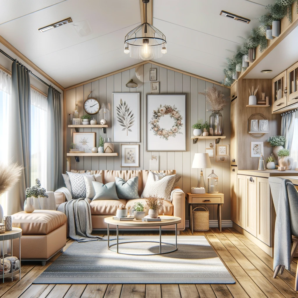 decorating a manufactured home